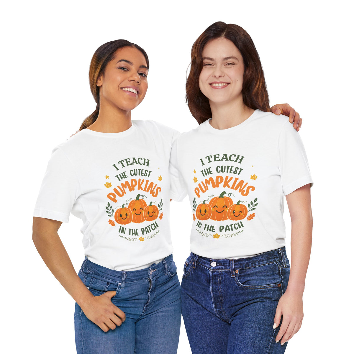 I Teach the Cutest Pumpkins in the Patch - Short Sleeve Tee