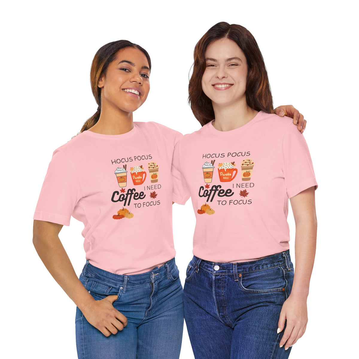 Hocus Pocus I Need Coffee Tee — Pumpkin Spice Fall Coffee Shirt