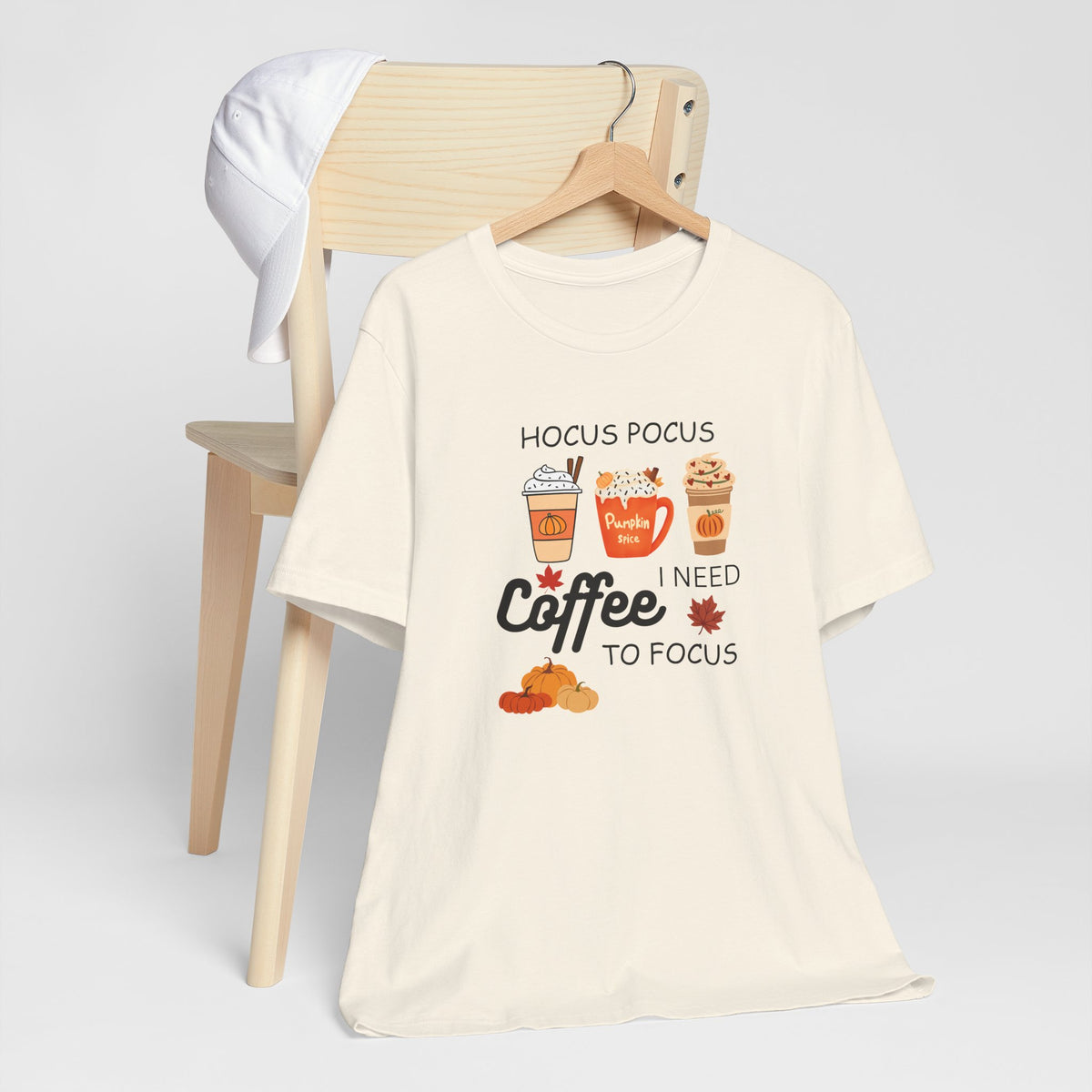 Hocus Pocus I Need Coffee Tee — Pumpkin Spice Fall Coffee Shirt