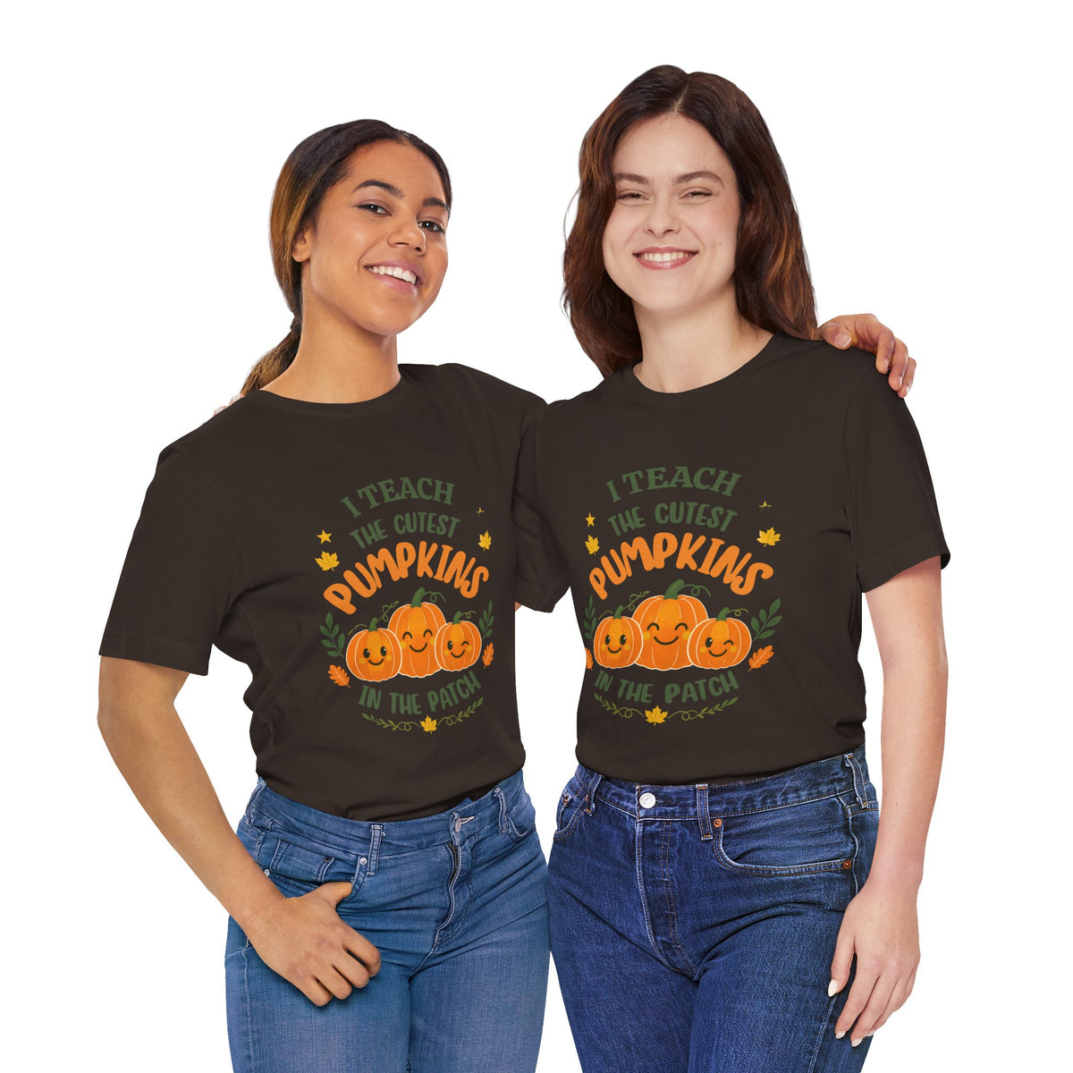 I Teach the Cutest Pumpkins in the Patch - Short Sleeve Tee