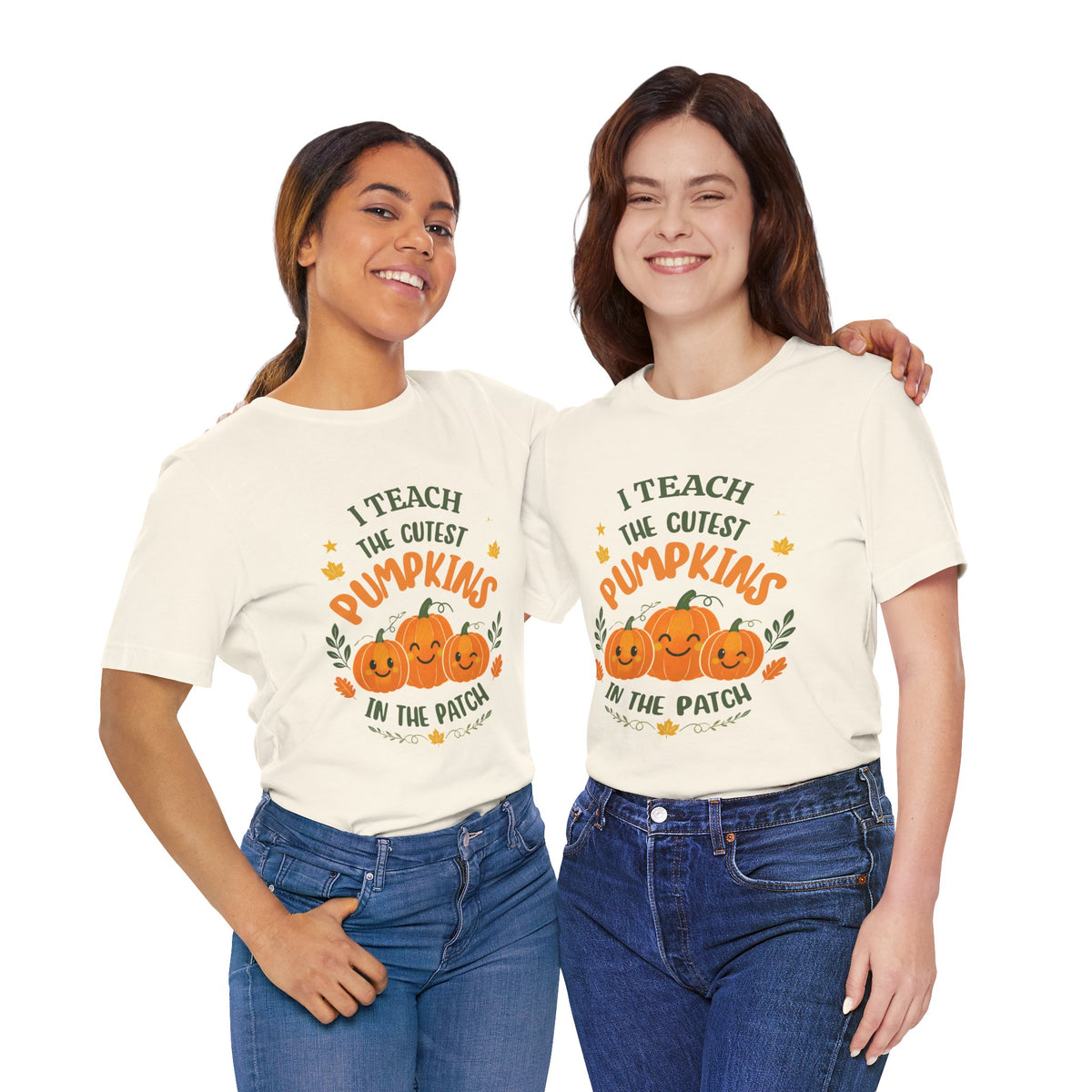 I Teach the Cutest Pumpkins in the Patch - Short Sleeve Tee