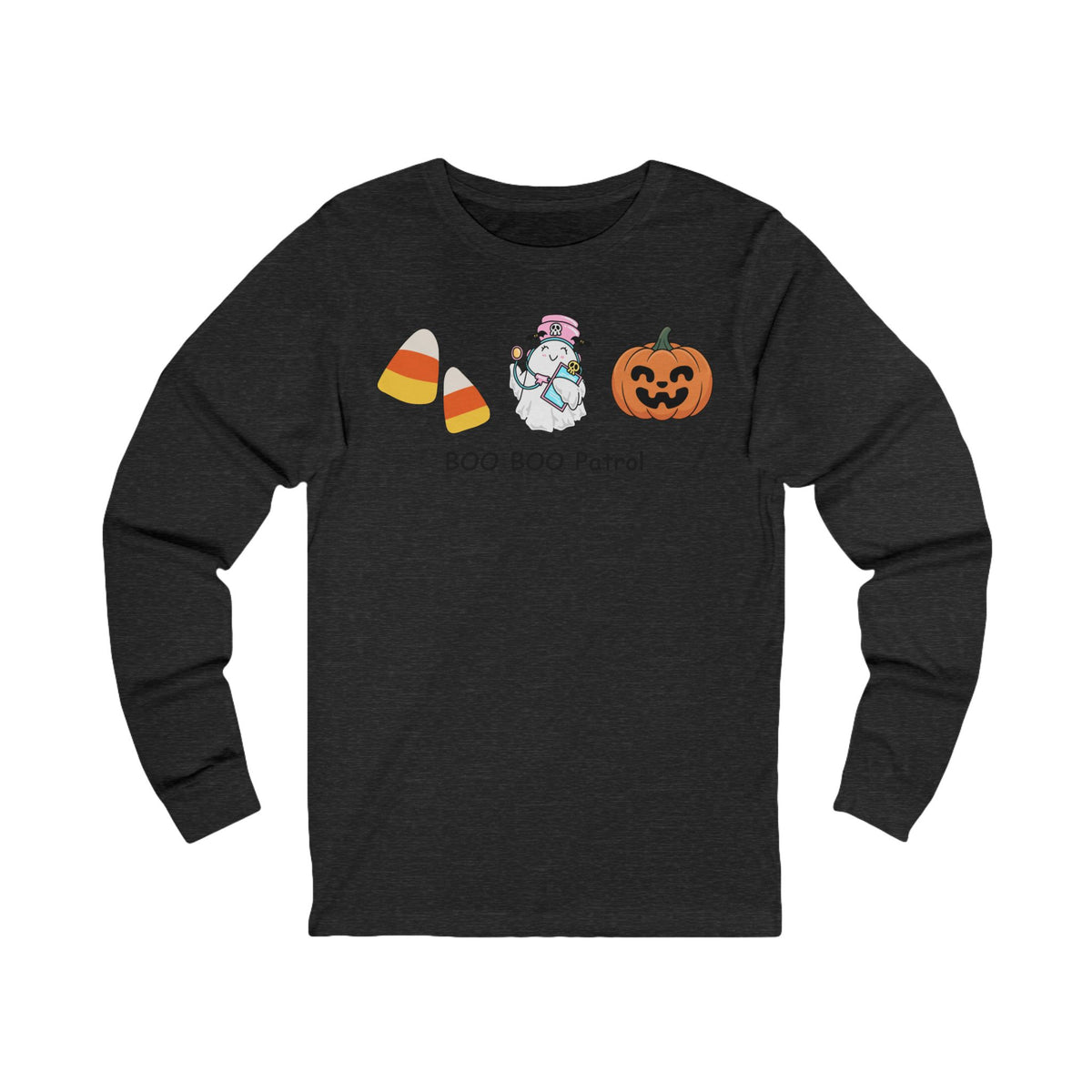 Boo Boo Patrol Halloween Long Sleeve Tee
