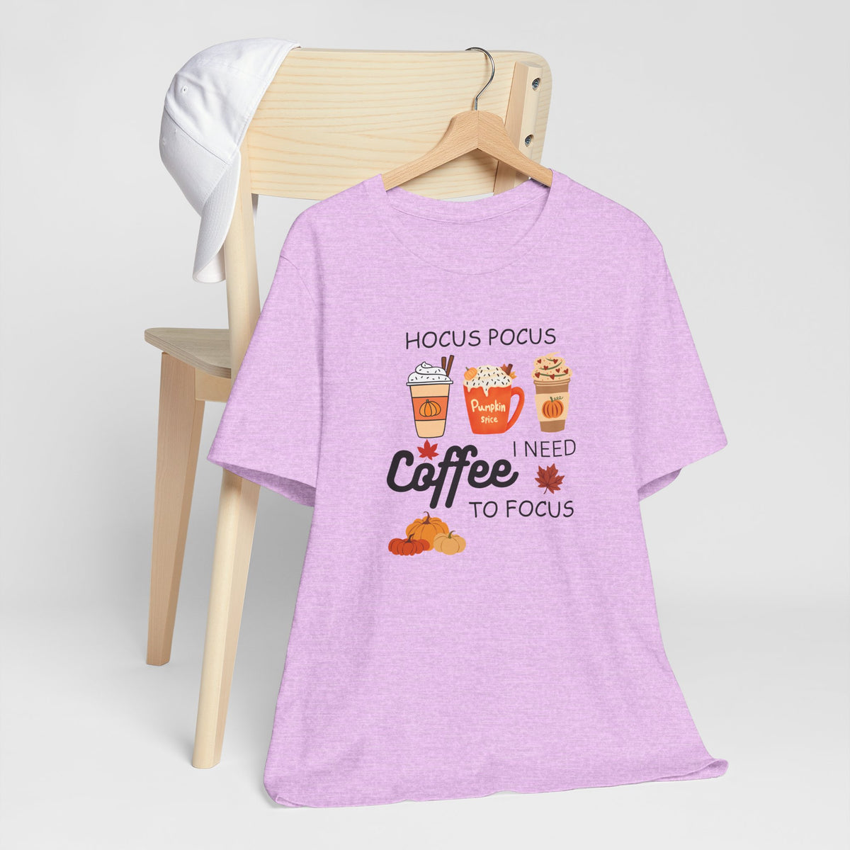 Hocus Pocus I Need Coffee Tee — Pumpkin Spice Fall Coffee Shirt