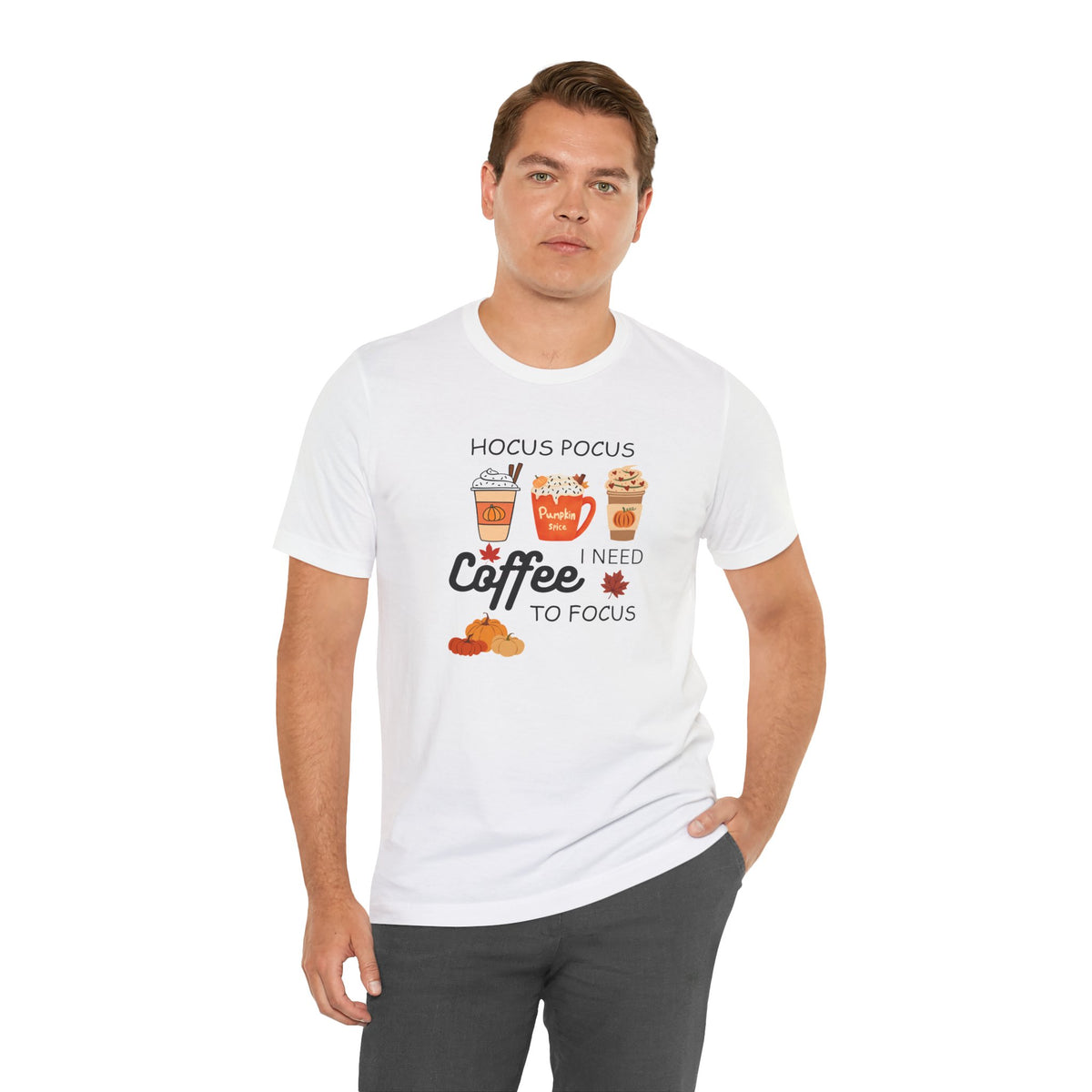 Hocus Pocus I Need Coffee Tee — Pumpkin Spice Fall Coffee Shirt