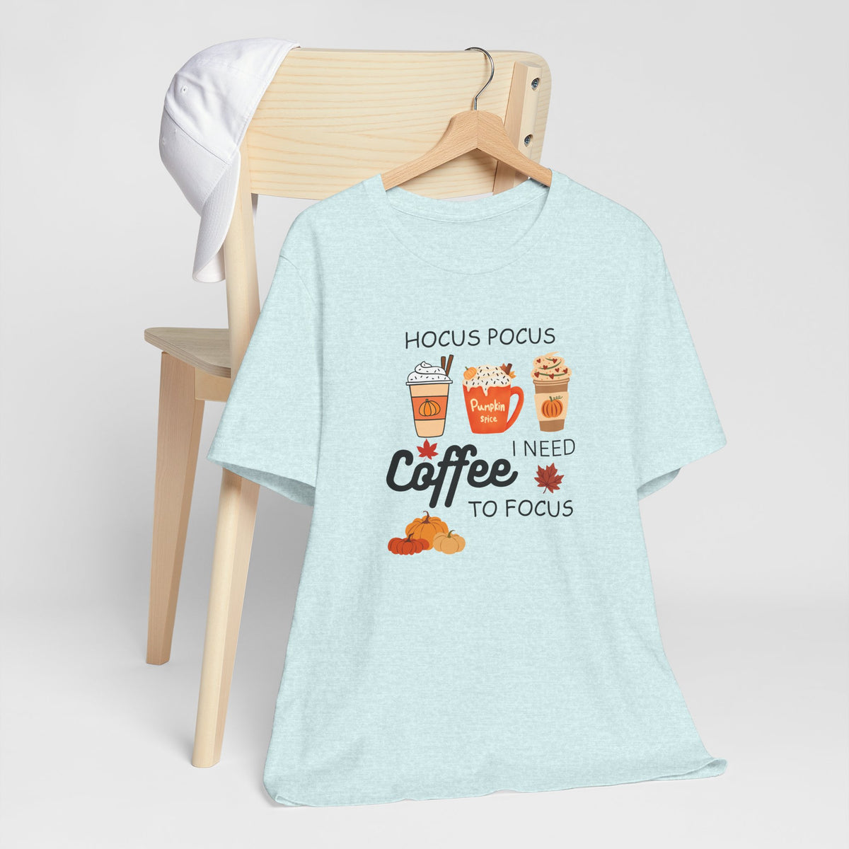 Hocus Pocus I Need Coffee Tee — Pumpkin Spice Fall Coffee Shirt