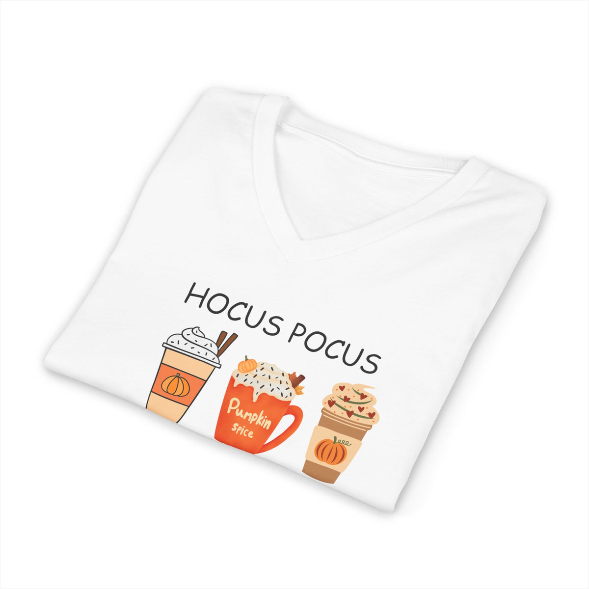 I Coffee Need to Focus - V  Neck Tee