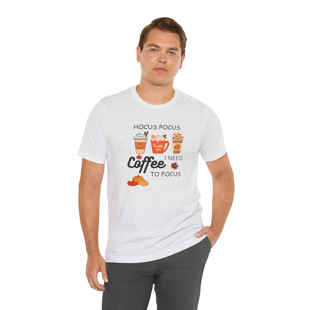 Hocus Pocus I Need Coffee Tee — Pumpkin Spice Fall Coffee Shirt