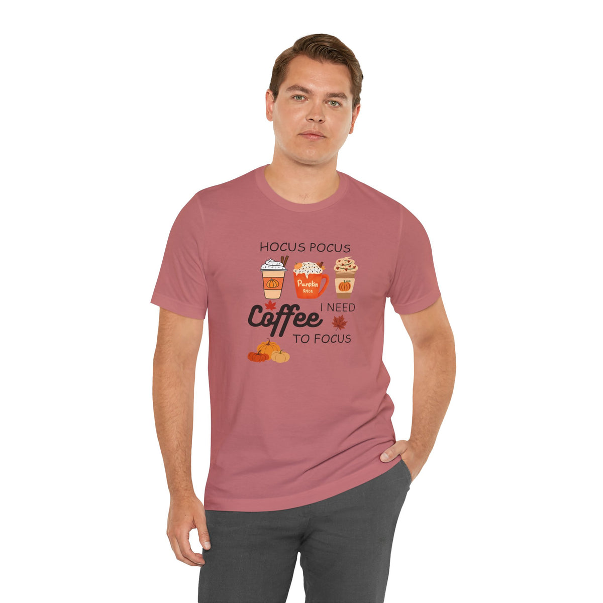 Hocus Pocus I Need Coffee Tee — Pumpkin Spice Fall Coffee Shirt