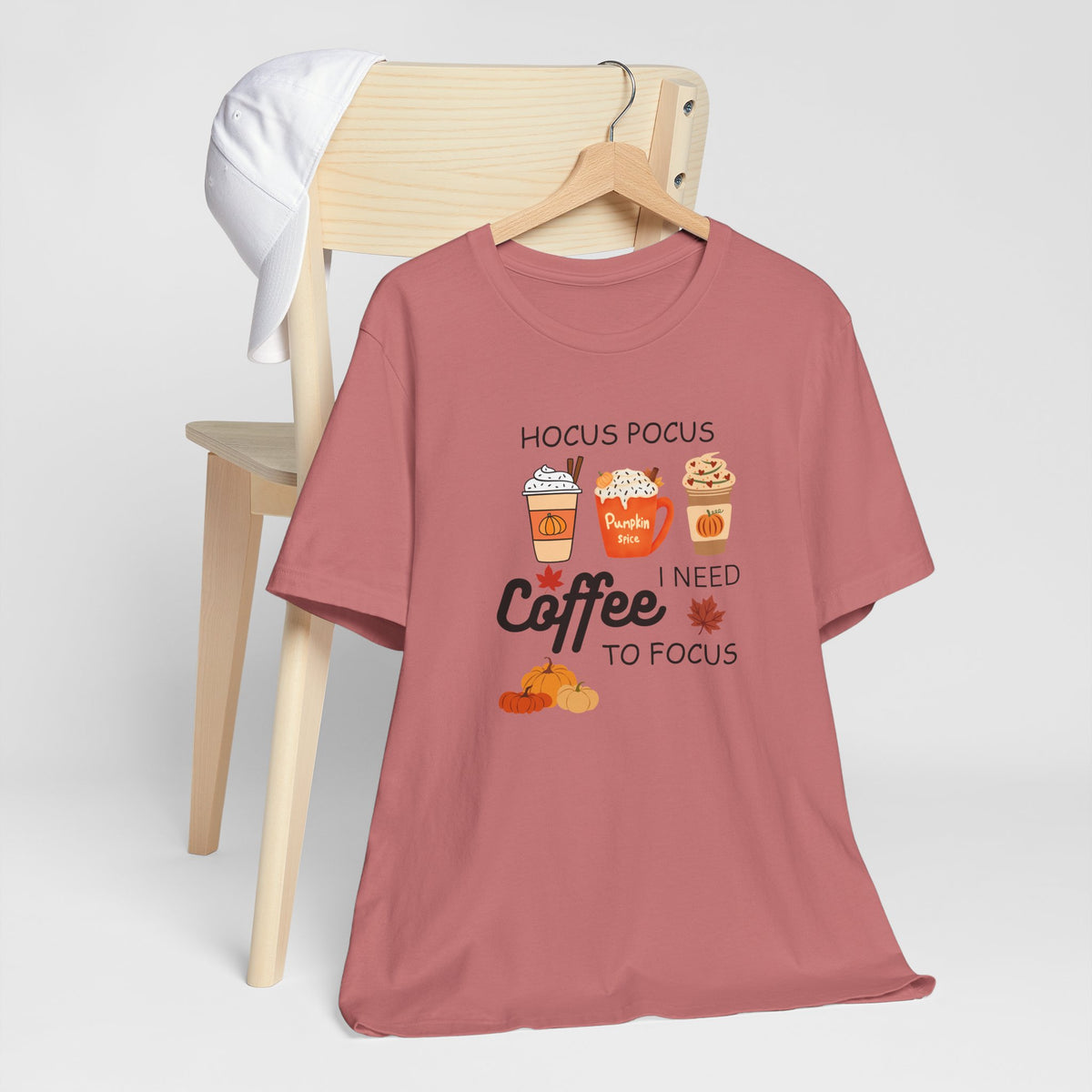 Hocus Pocus I Need Coffee Tee — Pumpkin Spice Fall Coffee Shirt
