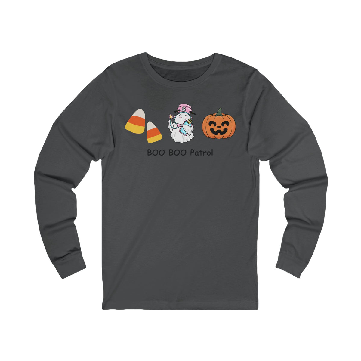 Boo Boo Patrol Halloween Long Sleeve Tee