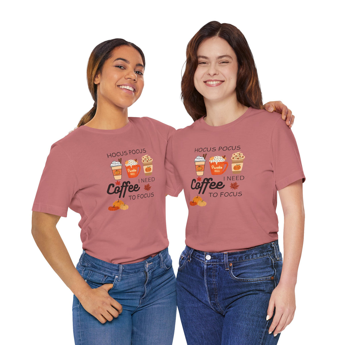 Hocus Pocus I Need Coffee Tee — Pumpkin Spice Fall Coffee Shirt