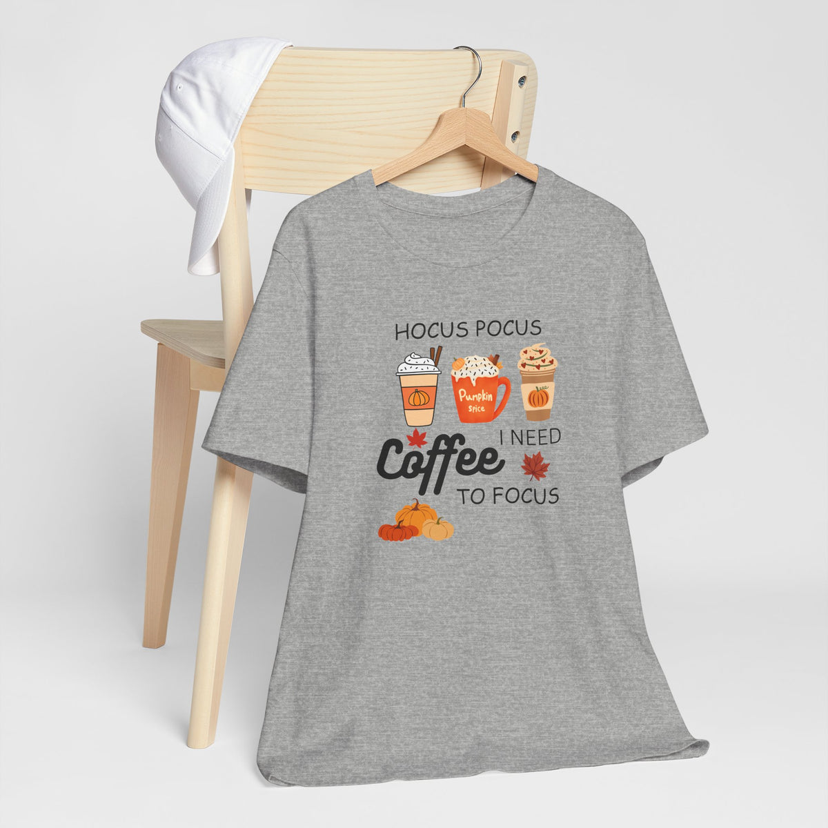 Hocus Pocus I Need Coffee Tee — Pumpkin Spice Fall Coffee Shirt