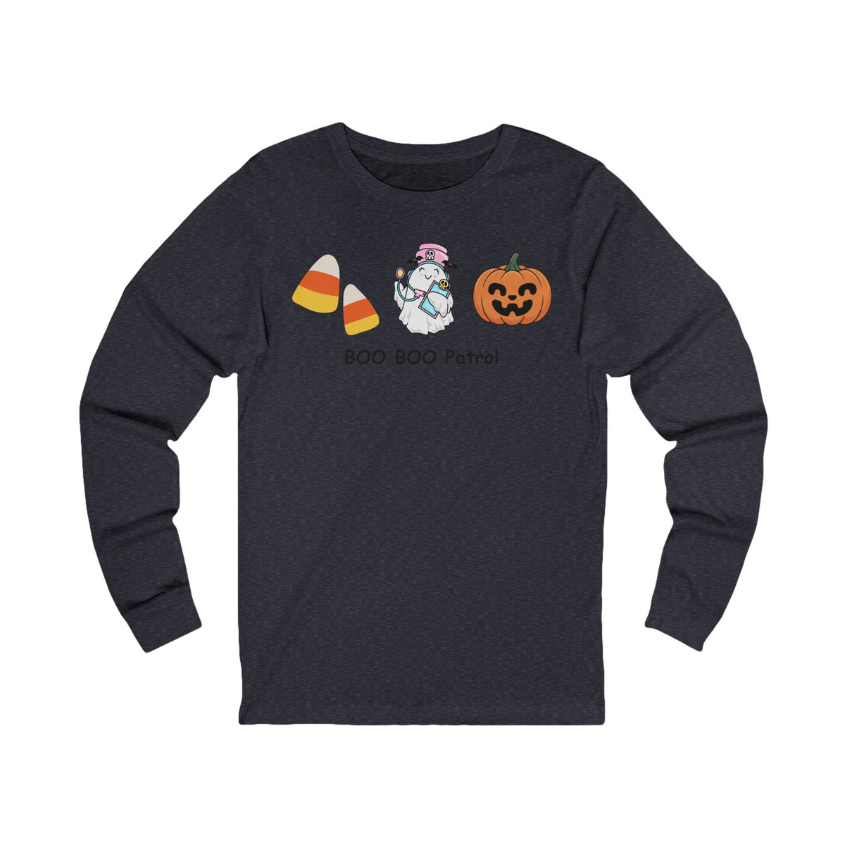 Boo Boo Patrol Halloween Long Sleeve Tee