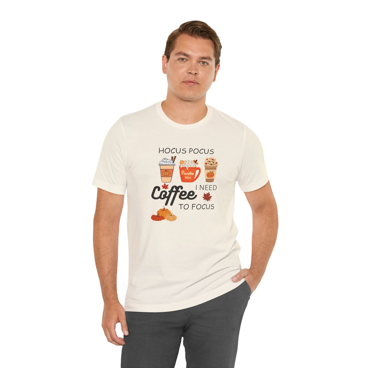 Hocus Pocus I Need Coffee Tee — Pumpkin Spice Fall Coffee Shirt