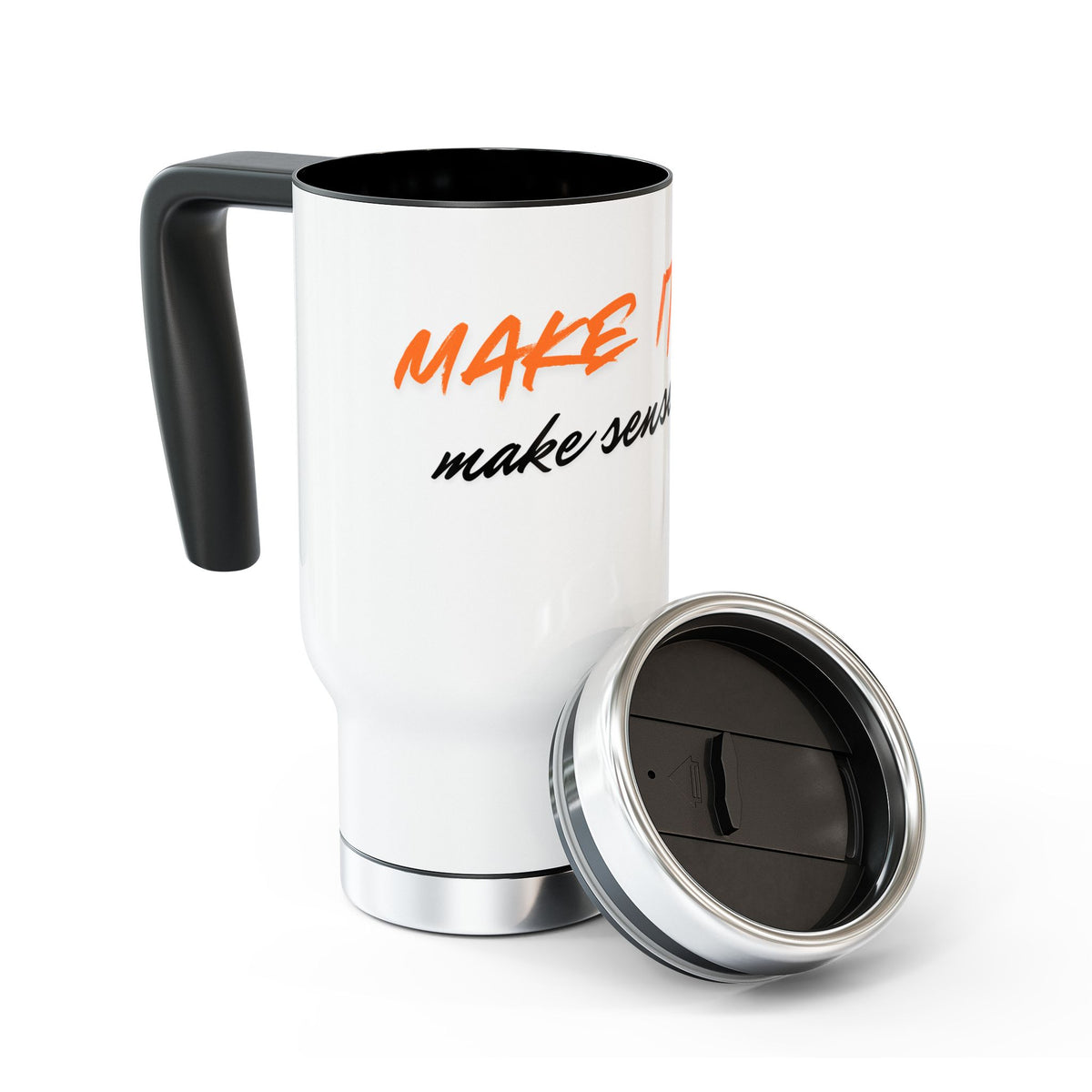 Make It Make Sense! Insulated 14oz Stainless Steel Tumbler
