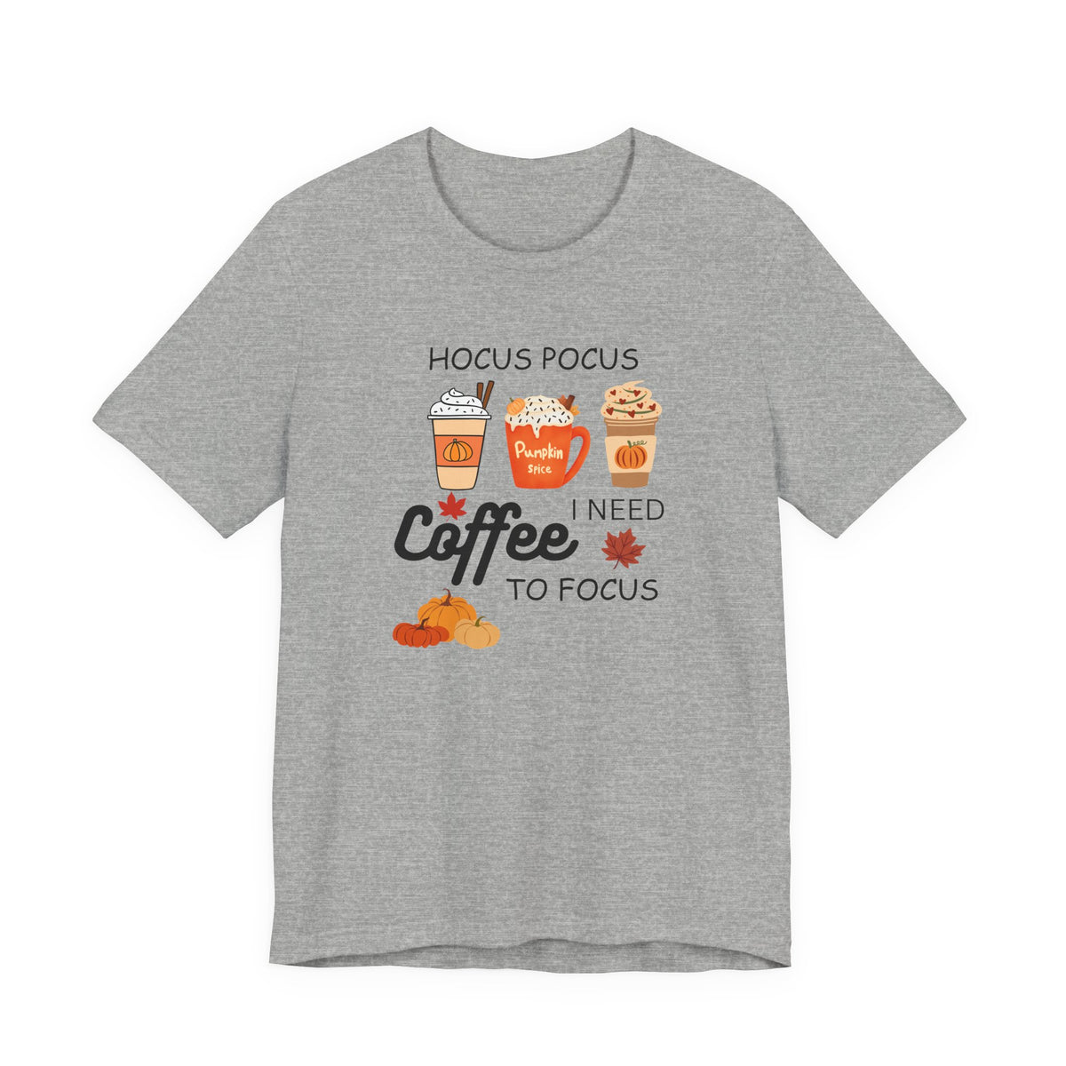 Hocus Pocus I Need Coffee Tee — Pumpkin Spice Fall Coffee Shirt