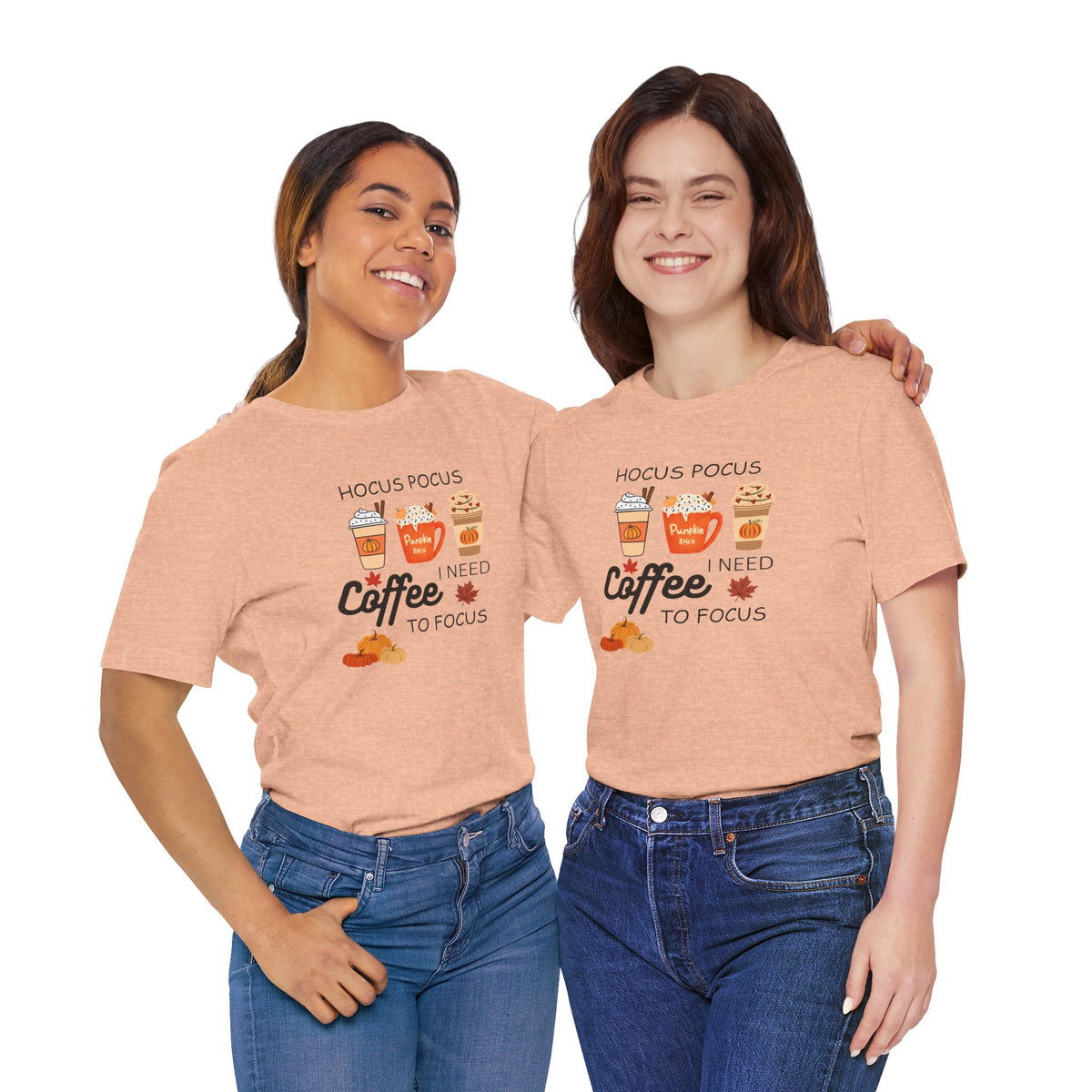 Hocus Pocus I Need Coffee Tee — Pumpkin Spice Fall Coffee Shirt