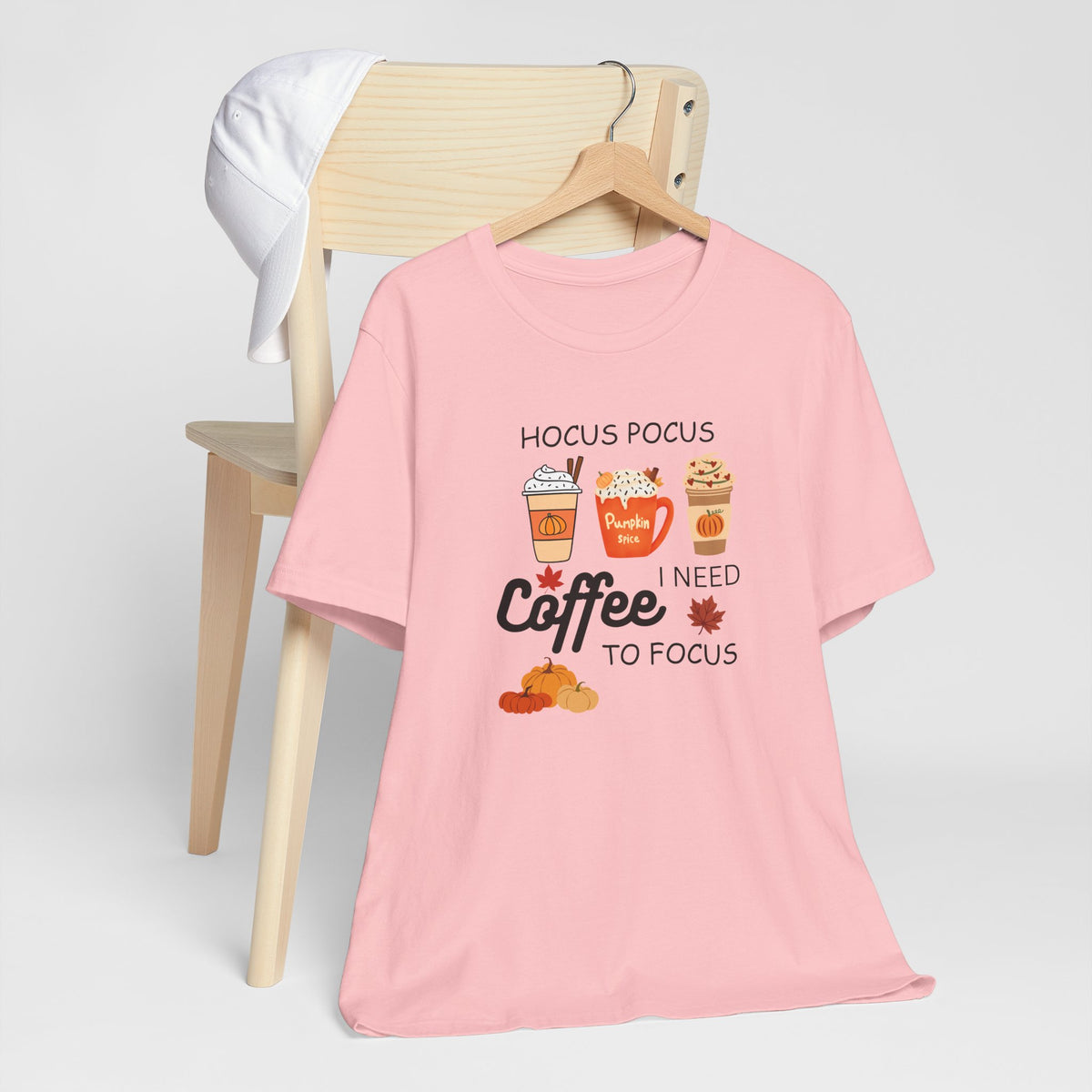 Hocus Pocus I Need Coffee Tee — Pumpkin Spice Fall Coffee Shirt