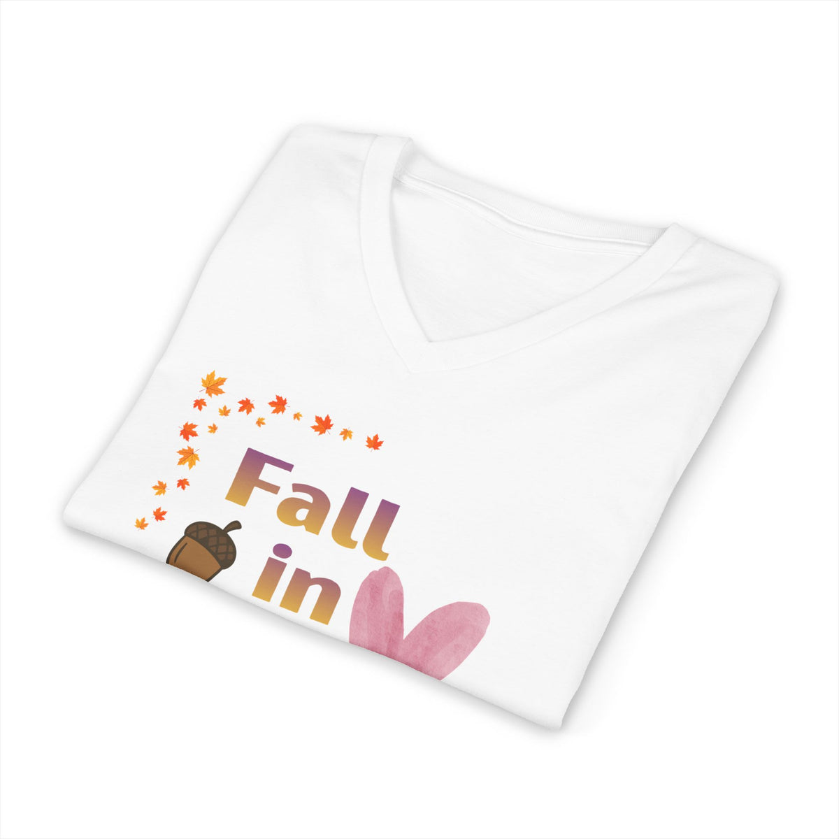 Fall in Love with Learning! V-Neck Tee