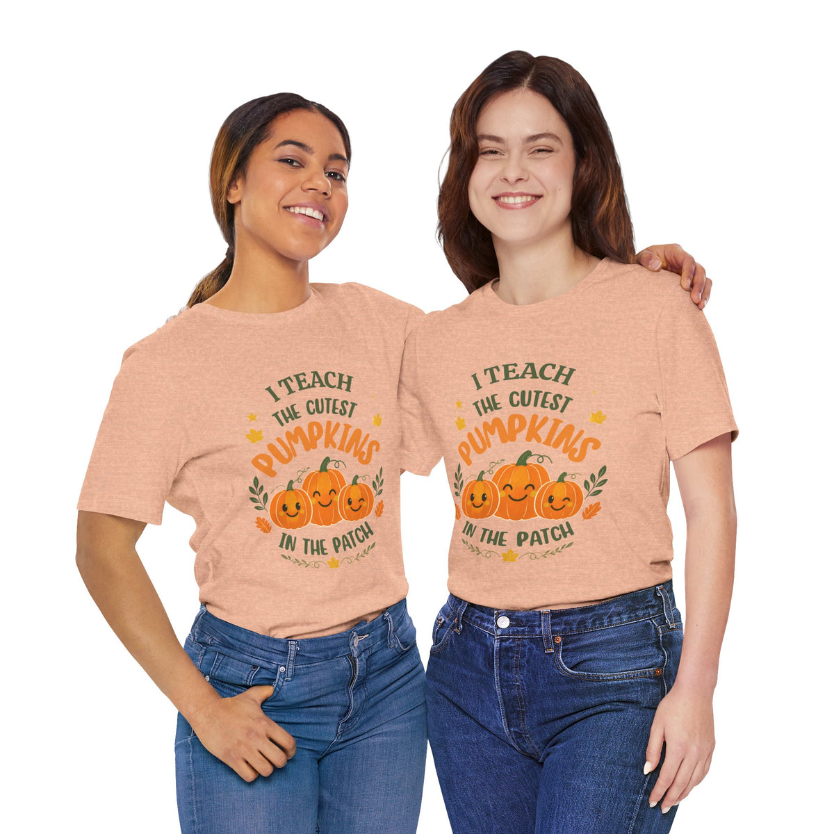I Teach the Cutest Pumpkins in the Patch - Short Sleeve Tee