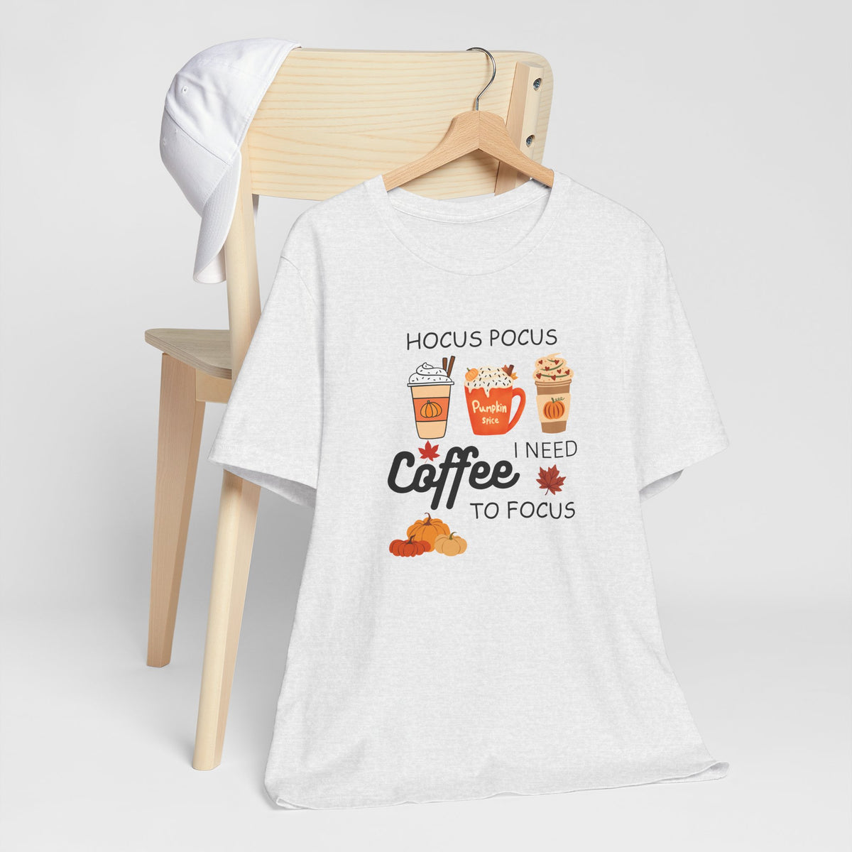 Hocus Pocus I Need Coffee Tee — Pumpkin Spice Fall Coffee Shirt