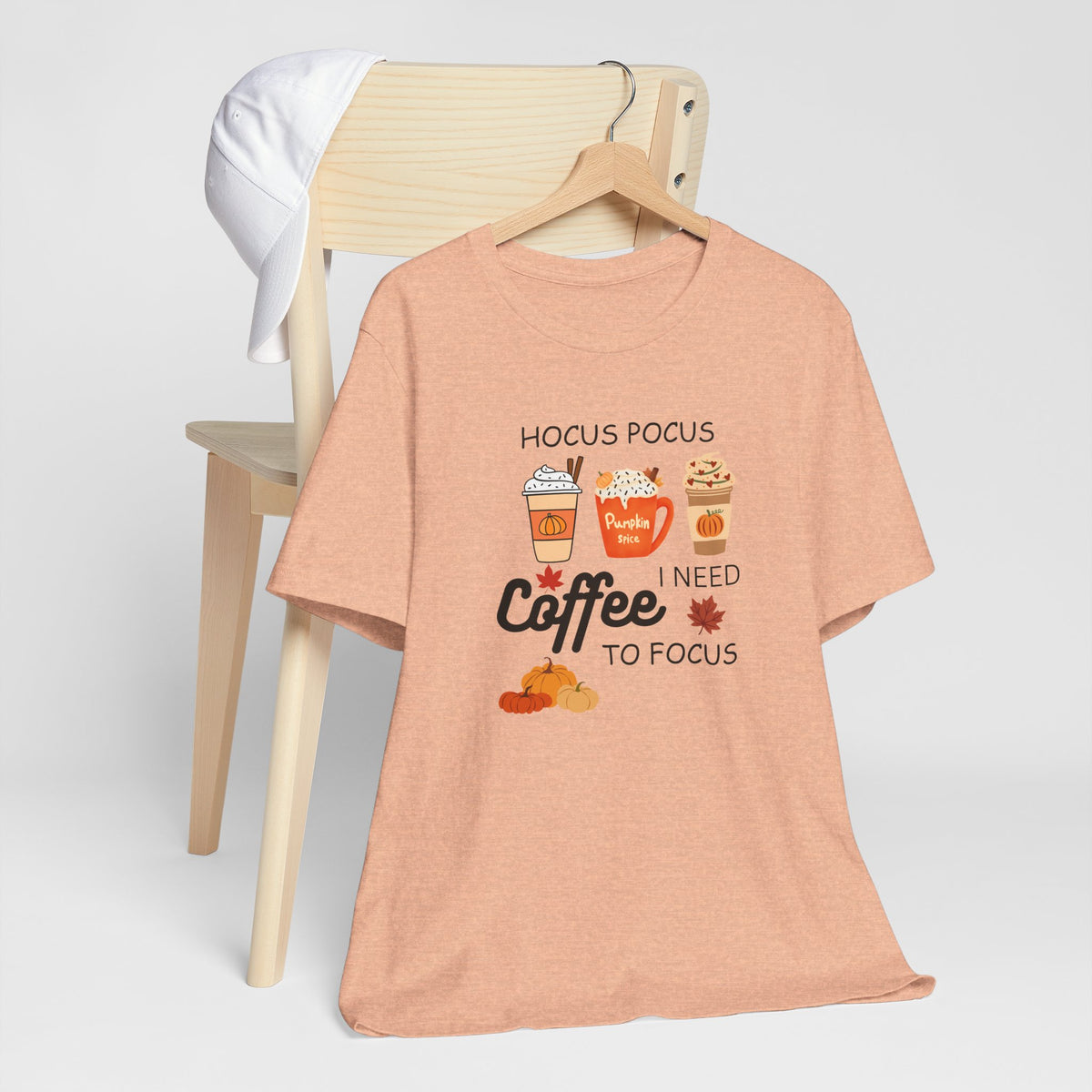 Hocus Pocus I Need Coffee Tee — Pumpkin Spice Fall Coffee Shirt