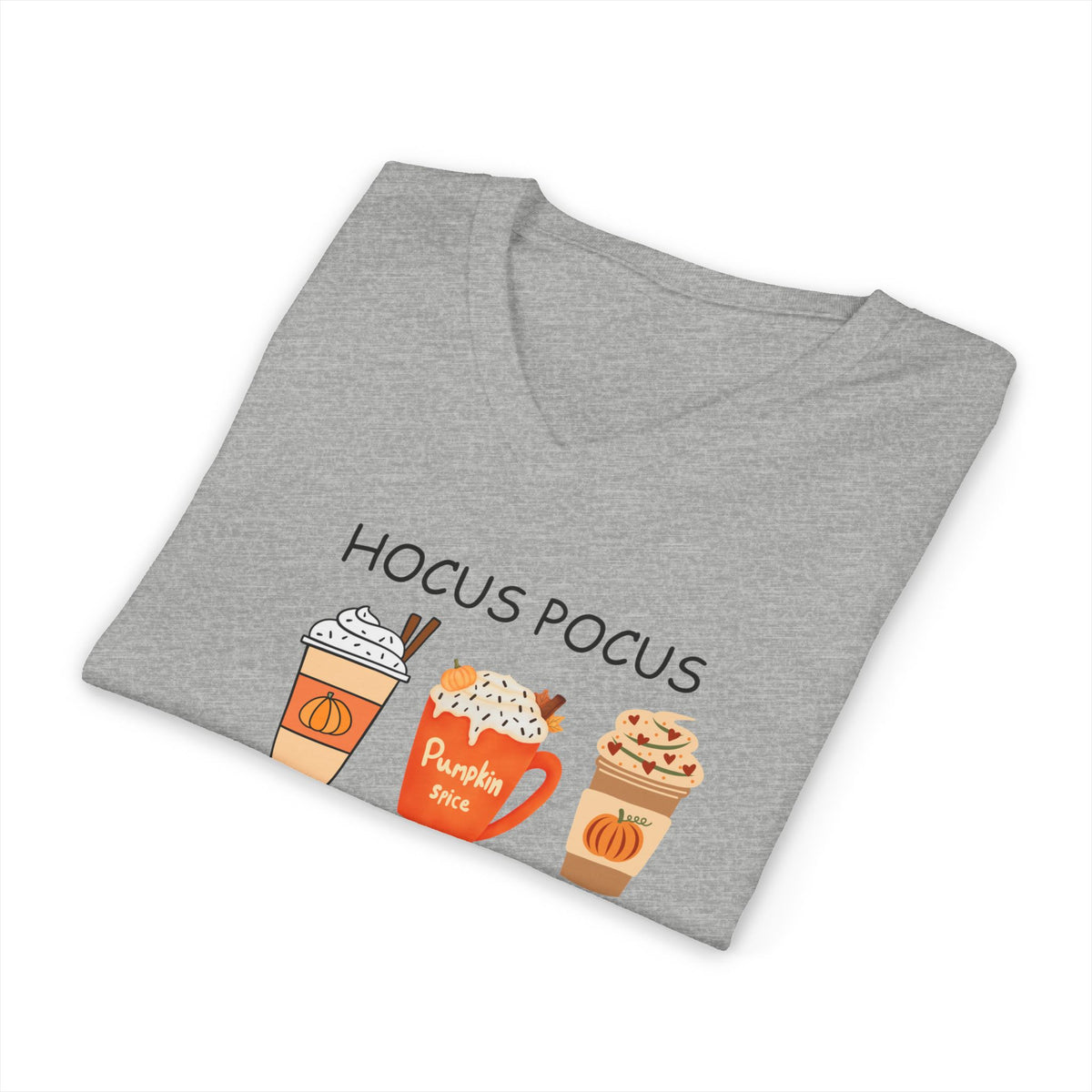 I Coffee Need to Focus - V  Neck Tee