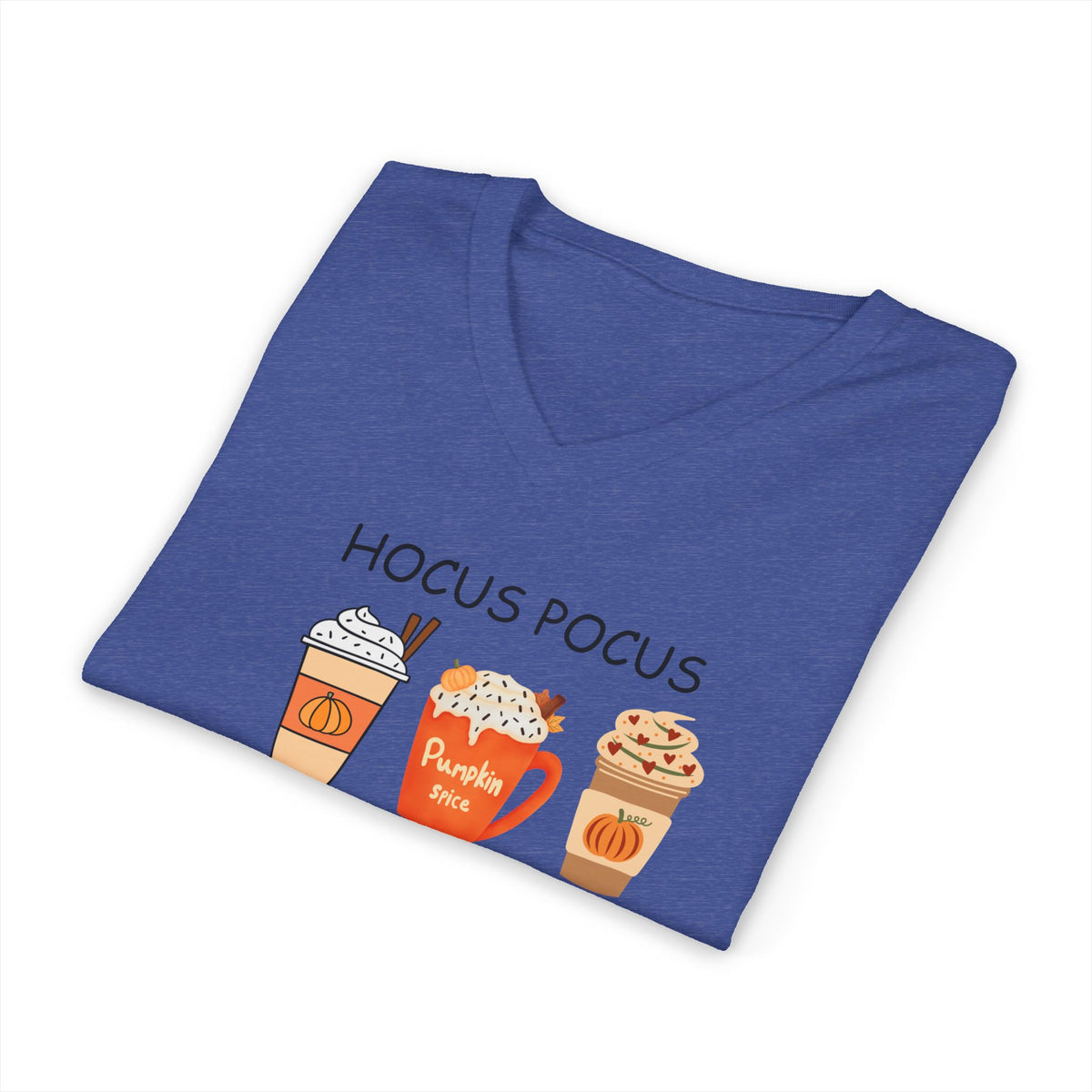 I Coffee Need to Focus - V  Neck Tee