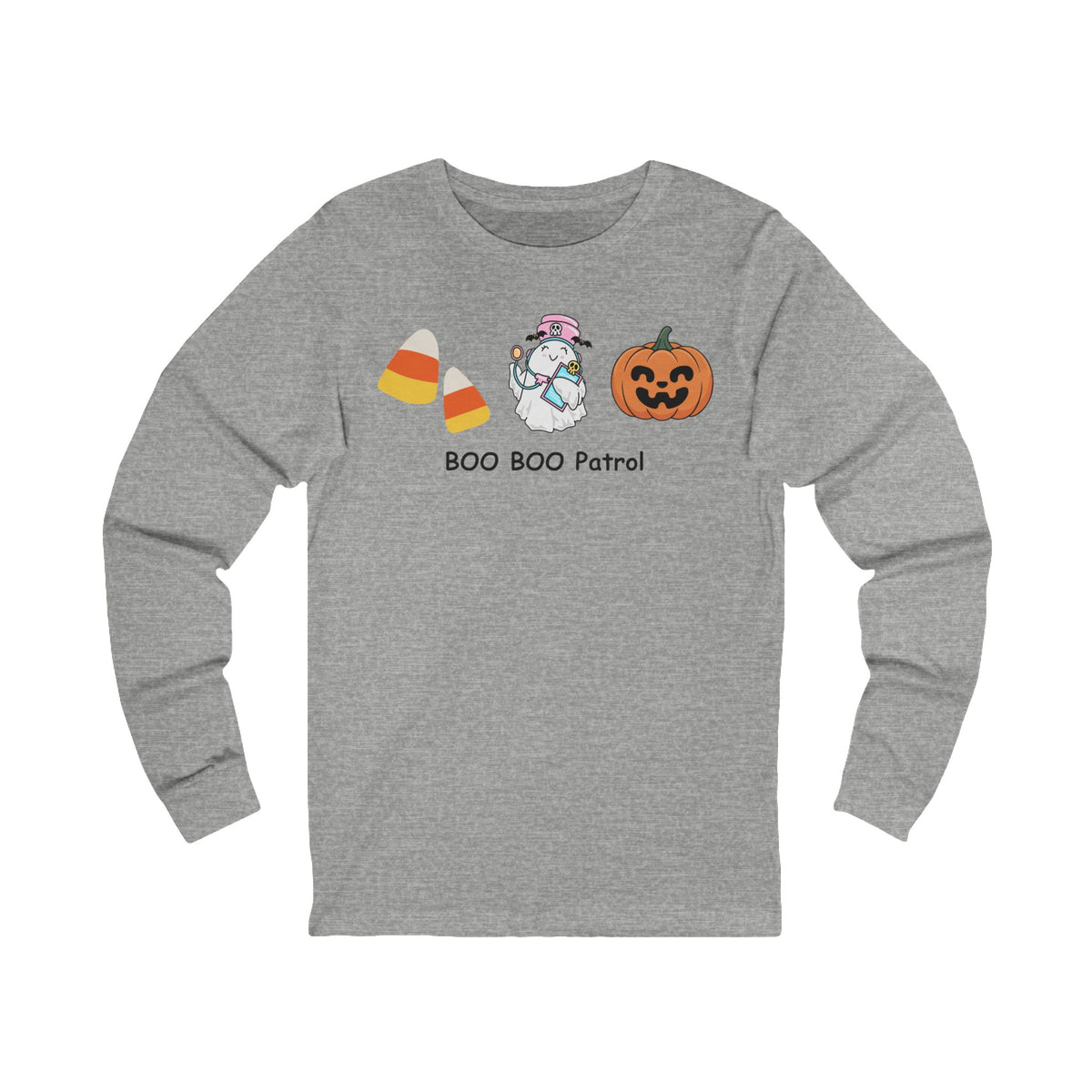Boo Boo Patrol Halloween Long Sleeve Tee