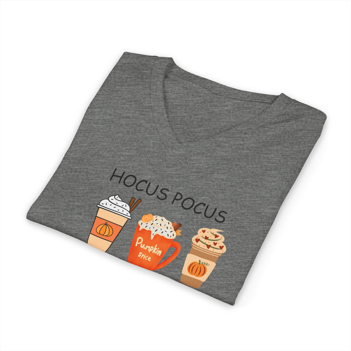 I Coffee Need to Focus - V  Neck Tee